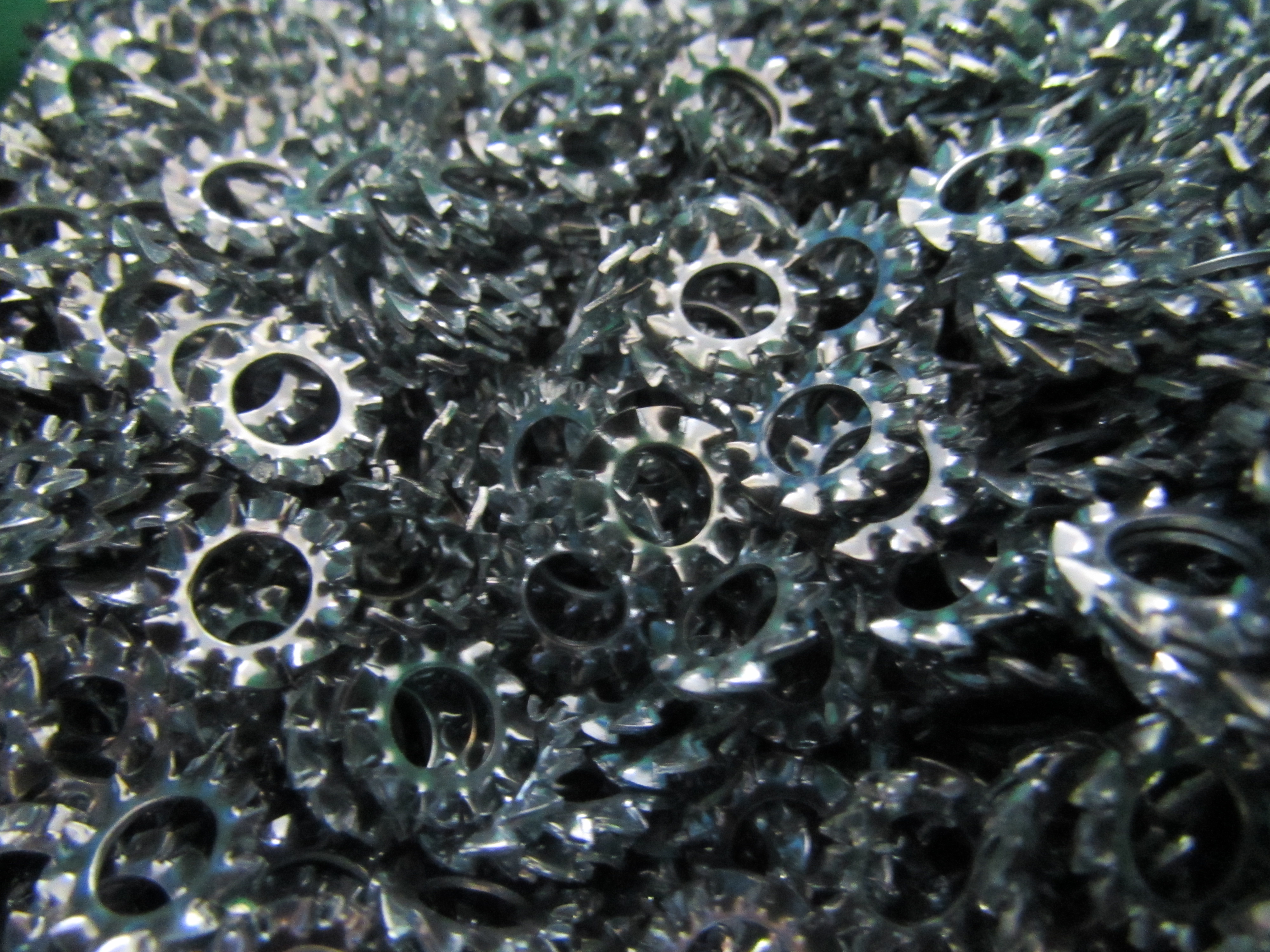 materiales Arandelas seguridad