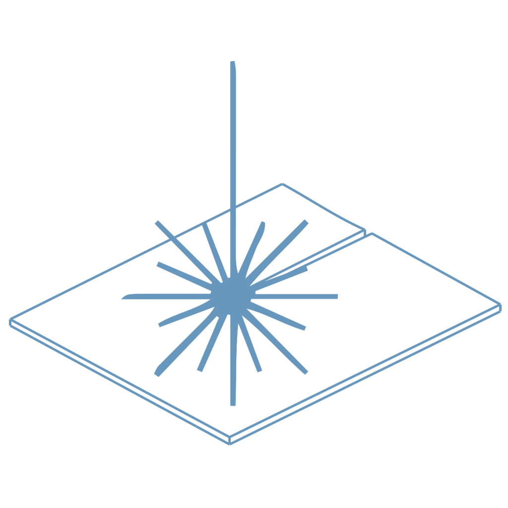 Icono corte láser soluciones industriales